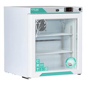 CRTPR011WWGLH/0 | Controlled Room Temperature Glass Door Cabinet Undercounter, left hinged, 1 cu. ft. capacity 